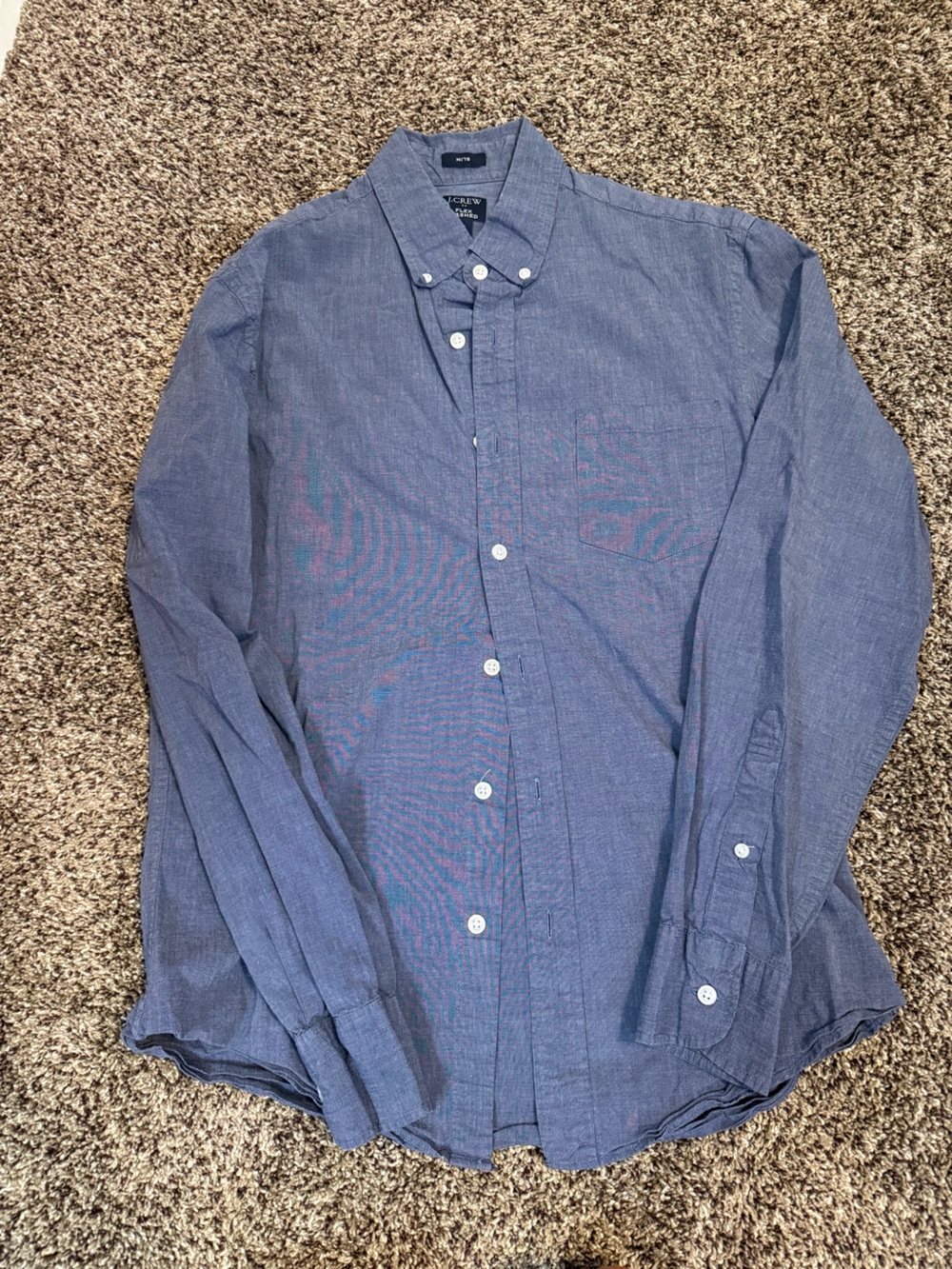 J. Crew Navy Button-Down Casual Shirt